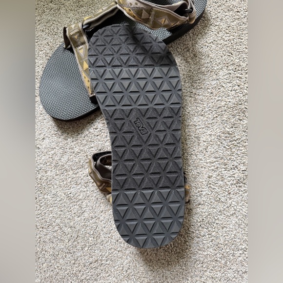 NWOB Teva Men’s Original Universal Sandal in Topanga Olive Size 13 US Shoe - Picture 7 of 14